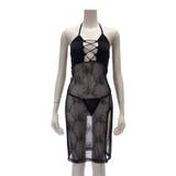 胸元のレースアップがセクシーアピール度満点のベビードール(セクシーランジェリー) | GRAXIA | 詳細画像8 