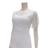 涼し気なスクエアネックのメッシュレースドレス | GRAXIA | 詳細画像15