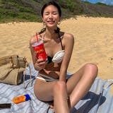 バイカラー水着2点セット(水着ビキニ・ワンピース) | GRAXIA | 詳細画像8 