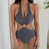 ホルターネックカットアウトワンピース(水着ビキニ・ワンピース) | GRAXIA | 詳細画像3 