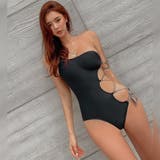 レースアップサイドカットアウトワンピース（水着ビキニ・ワンピース） | GRAXIA | 詳細画像2 