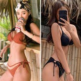 シースルーがセクシーなスタッズ付きビキニ2点セット(水着ビキニ・ワンピース) | GRAXIA | 詳細画像2
