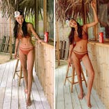 シースルーがセクシーなスタッズ付きビキニ2点セット(水着ビキニ・ワンピース) | GRAXIA | 詳細画像6