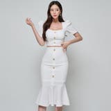 ボディラインが美しいツーピースドレス(キャバドレス・CABARETDRESS) | GRAXIA | 詳細画像28