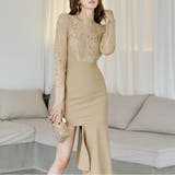 大胆カットのアシメスカートが差を付けるワンピース(キャバドレス CABARETD… | GRAXIA | 詳細画像8