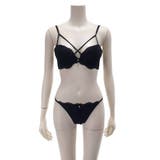 エレガントカラーにストリングデザインが高見えブラ・ショーツセット(ブラセット) | GRAXIA | 詳細画像11 