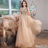 ロングショールにエレガントな動きを感じられるパーティードレス | GRAXIA | 詳細画像1