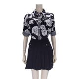 シックなモノトーンのバラが大人フェミニンなセットアップ(キャバドレス CABAR… | GRAXIA | 詳細画像19