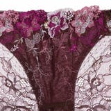 華やかで洗練された花刺繍がアクセントのブラ・ショーツセット(ブラセット) | GRAXIA | 詳細画像19 