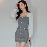 ミニ丈のレトロ感が可愛いワンピース(キャバドレス・CABARETDRESS) | GRAXIA | 詳細画像9