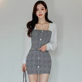 ミニ丈のレトロ感が可愛いワンピース(キャバドレス・CABARETDRESS) | GRAXIA | 詳細画像10