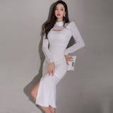 メッシュデザインが斬新な他とかぶらない上級者ドレス(キャバドレス CABARET… | GRAXIA | 詳細画像4 