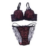 大花柄のエンブロイダリーレースのブラ・ショーツセット（ブラセット） | GRAXIA | 詳細画像11 