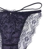 大花柄のエンブロイダリーレースのブラ・ショーツセット（ブラセット） | GRAXIA | 詳細画像15 