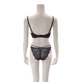 大花柄のエンブロイダリーレースのブラ・ショーツセット（ブラセット） | GRAXIA | 詳細画像7 