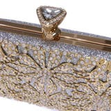 花柄ラインストーンがクラシックな3WAYクラッチバッグ(CLUTCH BAG) | GRAXIA | 詳細画像10 