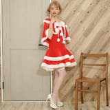 襟付きケープとティーアードスカートが目を引くサンタガール風コスプレ | GRAXIA | 詳細画像2 