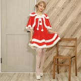 襟付きケープとティーアードスカートが目を引くサンタガール風コスプレ | GRAXIA | 詳細画像4 