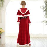 ゴールド模様引き立つロングワンピースサンタガール風コスプレ(COSPLAY) | GRAXIA | 詳細画像8 