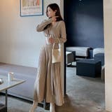 カシミヤタッチのニットプリーツワンピース(キャバドレス CABARETDRESS… | GRAXIA | 詳細画像3 