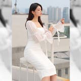 ベルシェイプカフスがエレガントなセットアップドレス(キャバドレス CABARET… | GRAXIA | 詳細画像8