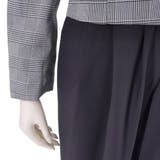 ノーカラージャケットとワイドパンツのセットアップ | GRAXIA | 詳細画像13