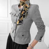 ノーカラージャケットとワイドパンツのセットアップ | GRAXIA | 詳細画像5