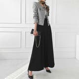 ノーカラージャケットとワイドパンツのセットアップ | GRAXIA | 詳細画像8