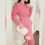 春ツイードで様々なシーンに映えるセットアップドレス(キャバドレス CABARET… | GRAXIA | 詳細画像4 