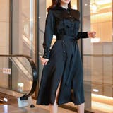 カジュアルなのにきちんと感のあるノーカラーワンピース(キャバドレス CABARE… | GRAXIA | 詳細画像7