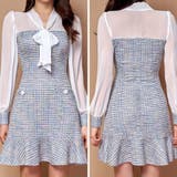 ツイードフリルワンピース(キャバドレス・CABARETDRESS) | GRAXIA | 詳細画像3