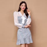 ツイードフリルワンピース(キャバドレス・CABARETDRESS) | GRAXIA | 詳細画像4