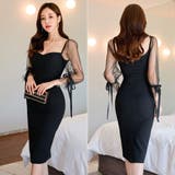 シフォンスリーブタイトワンピース(キャバドレス・CABARETDRESS) | GRAXIA | 詳細画像5