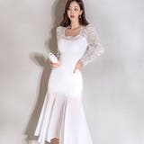 アイラッシュレースフレアワンピース(キャバドレス・CABARETDRESS) | GRAXIA | 詳細画像5