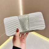 ラメプリーツがシンプルで上品なクラッチバッグ(CLUTCH BAG) | GRAXIA | 詳細画像1 