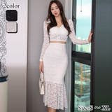 フラワービジュー長袖セットアップ(キャバドレス・CABARETDRESS) | GRAXIA | 詳細画像1 