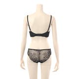 アイラッシュレースにシースルーがちょっぴり大人なブラ ショーツセット(ブラセット… | GRAXIA | 詳細画像10 