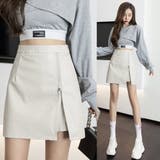 フェイクレザースリットミニスカート(SKIRT) | GRAXIA | 詳細画像14 