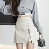 フェイクレザースリットミニスカート(SKIRT) | GRAXIA | 詳細画像15 