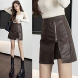 フェイクレザースリットミニスカート(SKIRT) | GRAXIA | 詳細画像9 