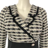 ウエスト切り替えツイードタイトミニワンピース | GRAXIA | 詳細画像12