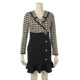 ウエスト切り替えツイードタイトミニワンピース | GRAXIA | 詳細画像10