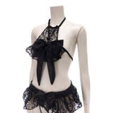 小悪魔セクシーを演出するリボンがポイントのブラ ショーツセット | GRAXIA | 詳細画像11 