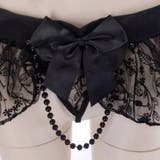 小悪魔セクシーを演出するリボンがポイントのブラ ショーツセット | GRAXIA | 詳細画像12 