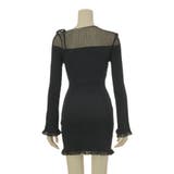 シースルーネックニットワンピース(キャバドレス・CABARETDRESS) | GRAXIA | 詳細画像12