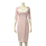 千鳥柄クローバーリーフカラーワンピース(キャバドレス CABARETDRESS) | GRAXIA | 詳細画像10