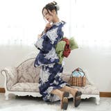 市松模様に芍薬が高貴な美しさ感じる浴衣3点セット(YUKATA) | GRAXIA | 詳細画像8 