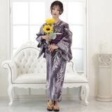 墨絵のような落ち着きある柳文様が古典で粋な浴衣3点セット(YUKATA) | GRAXIA | 詳細画像2 