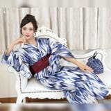 着る人の個性を生かす紺色矢がすり浴衣3点セット(YUKATA) | GRAXIA | 詳細画像8 