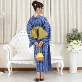 不規則的な縦のラインが印象的な滲みよろけ縞浴衣3点セット(YUKATA) | GRAXIA | 詳細画像4 
